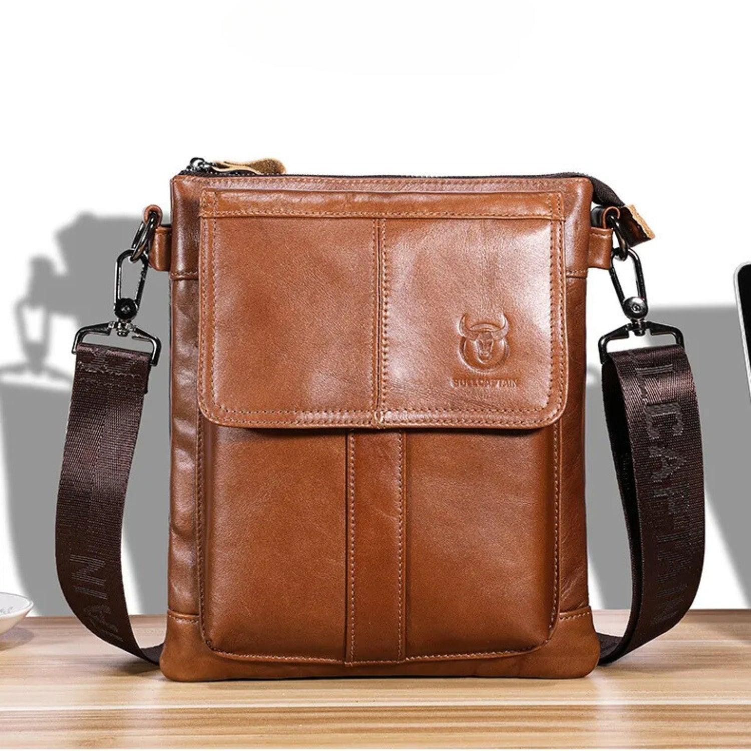 Bolsa Masculina de Couro Vanguarda - RAFINATO