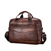 Bolsa Masculina Grande de Couro Premium - RAFINATO