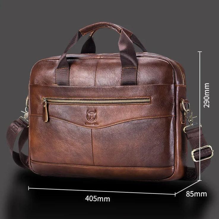 Bolsa Masculina Grande de Couro Premium - RAFINATO