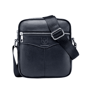 Bolsa Masculina Transversal de Couro Executiva - RAFINATO