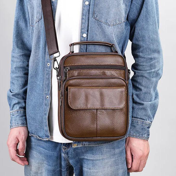 Bolsa Masculina Transversal Versátil - RAFINATO