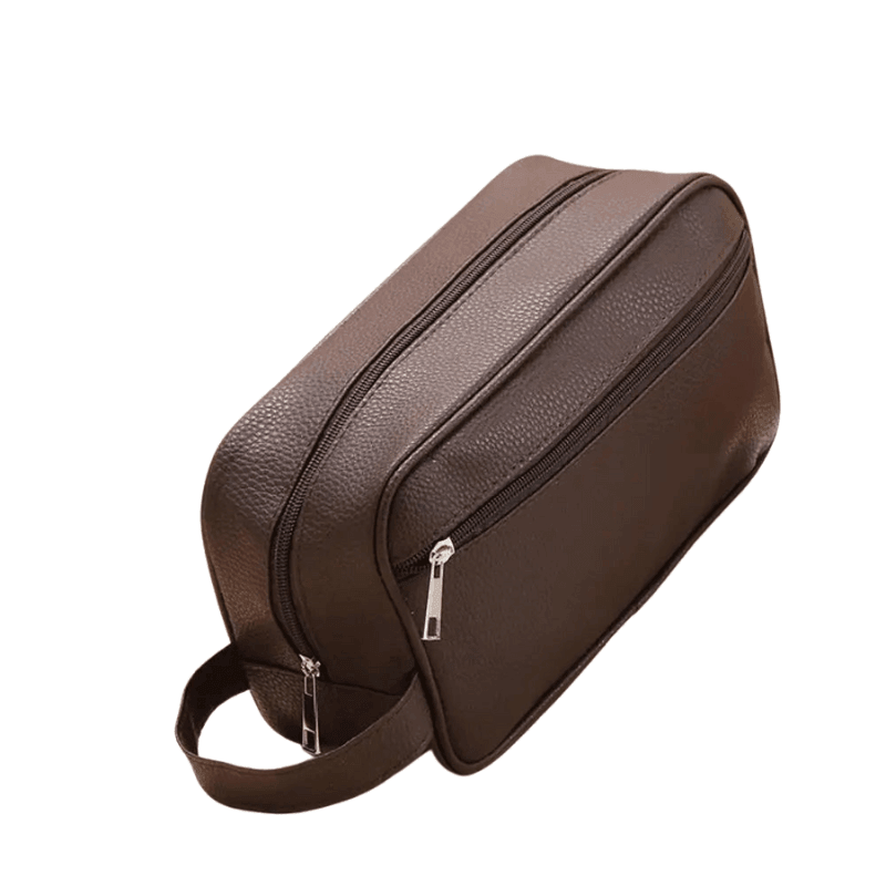 Bolsa Necessaire Masculina em Couro Essence - RAFINATO