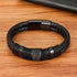 Pulseira Masculina de Couro Luxury - RAFINATO