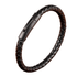 Pulseira Masculina de Couro New Basic - RAFINATO